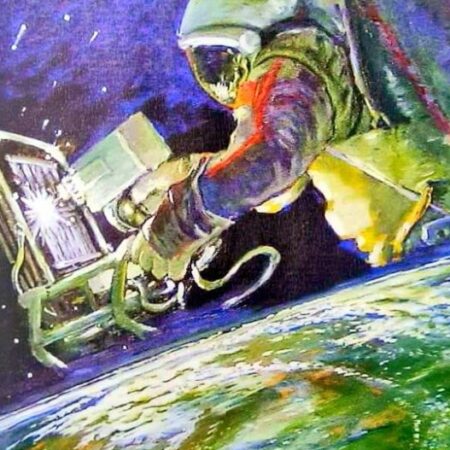 Dzhanibekov: um shuttle bombardeando a URSS foi desenhado com giz no quadro negro da NASA