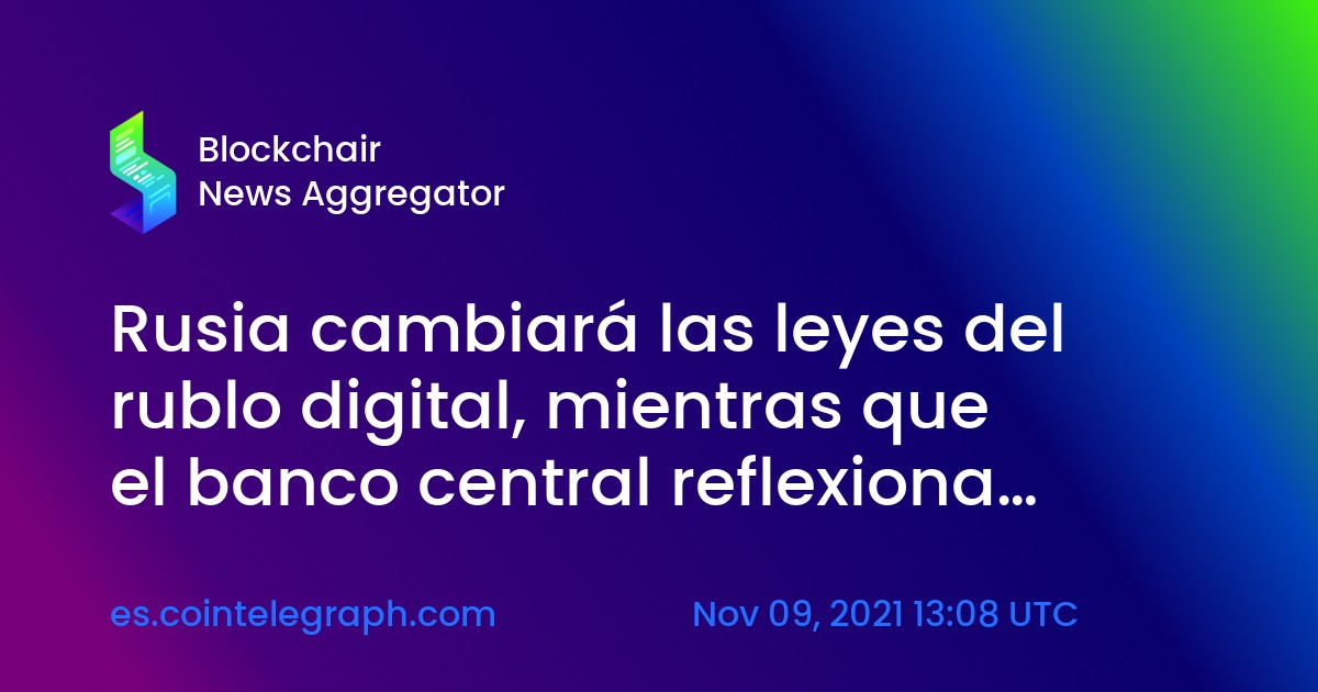 Preview Conselho da Federação Aprova Lançamento do Rublo Digital