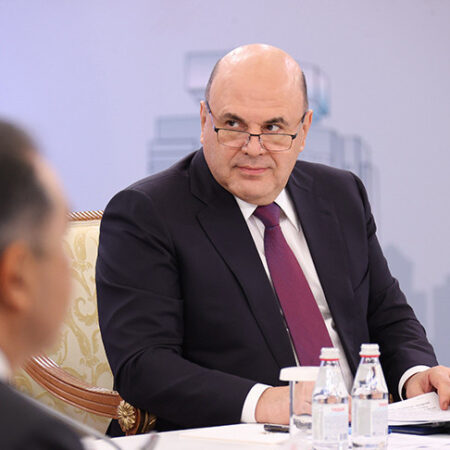 Negociações de Mikhail Mishustin com Primeiros-Ministros da EAEU na Sibéria