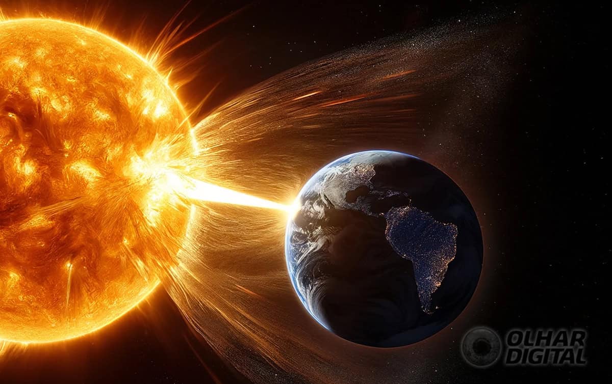 Preview A Segunda Forte Erupção Solar de Classe M Atinge o Sol Hoje