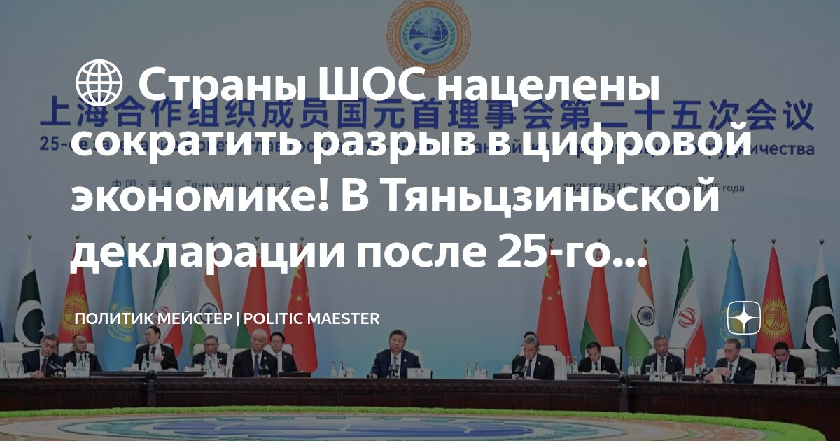 Preview Страны ШОС углубляют сотрудничество в сфере электронной торговли и цифровой экономики