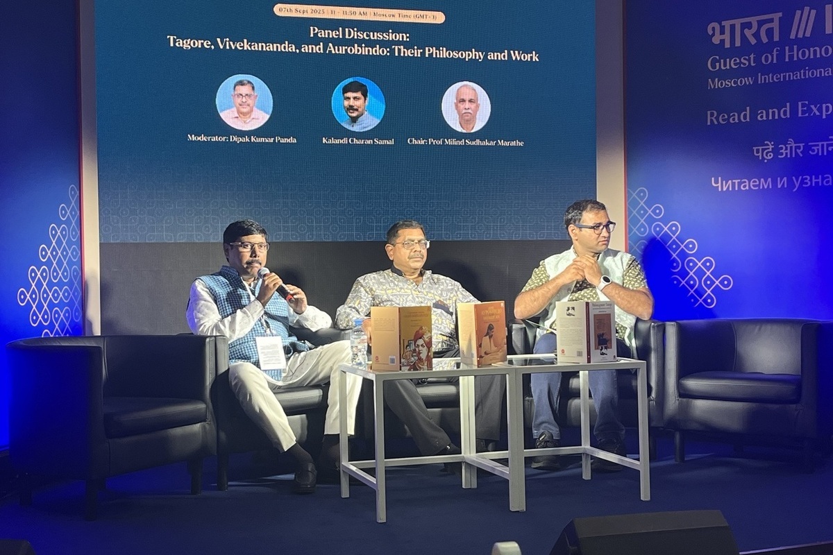 Preview Санскрит и Рабиндранат Тагор: Московская книжная ярмарка завершилась под знаменем Индии