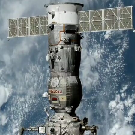 Nave de Carga Progress MS-30 Será Desacoplada da EEI e Submersa no Oceano Pacífico
