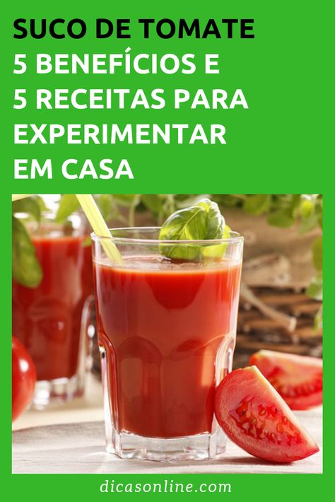 Preview Suco de Tomate Revela Benefícios Ocultos para o Coração e Vasos Sanguíneos