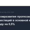 Министерство экономики России корректирует прогноз роста инвестиций на 2026 год