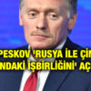 Peskov: Economia da Rússia exibe estabilidade e altos ritmos de crescimento