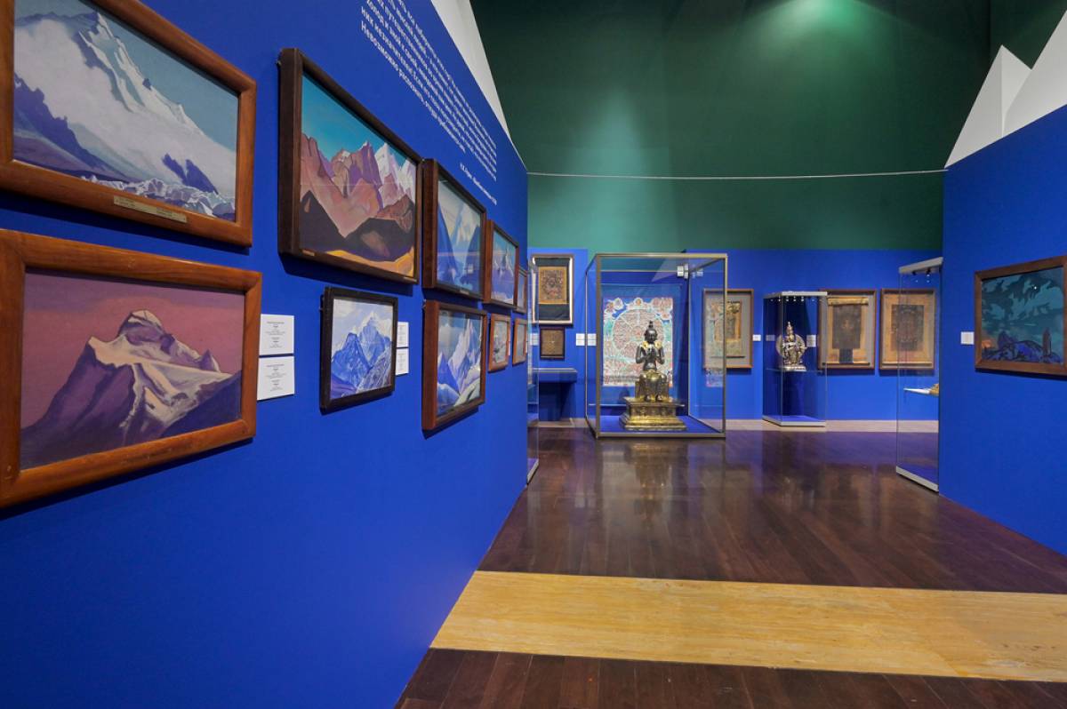 Preview Uma Obra Rara de Roerich em Exposição no Museu-Apartamento Vl. I. Nemirovich-Danchenko