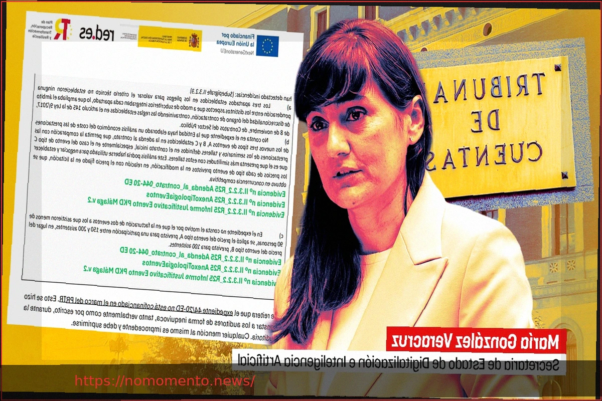 Preview Tribunal de Contas Negligencia Contrato Irregular de Parceiro de Begoña Gómez Sob Pressão Governamental