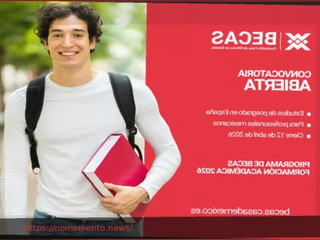 Bolsas de Estudo Fundación Casa de México 2026-2027 para Formação Acadêmica