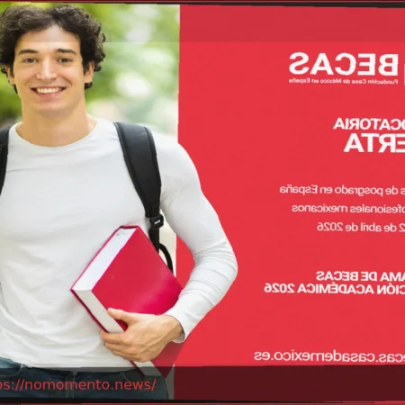 Bolsas de Estudo Fundación Casa de México 2026-2027 para Formação Acadêmica