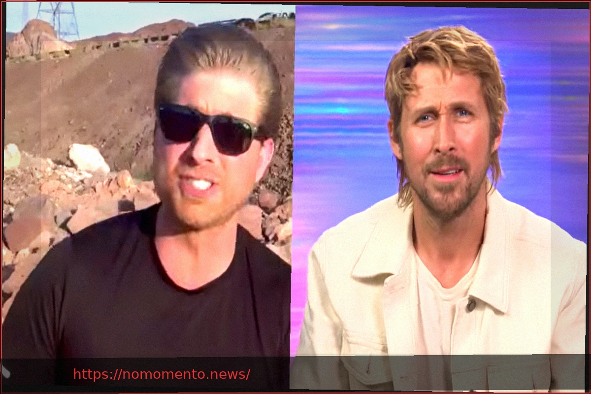 Preview Jornalista americano em apuros entrevista Ryan Gosling em meio ao deserto