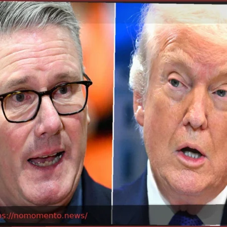 Trump expressa ‘descontentamento’ com Londres e alfineta Starmer: ‘Não é Winston Churchill’