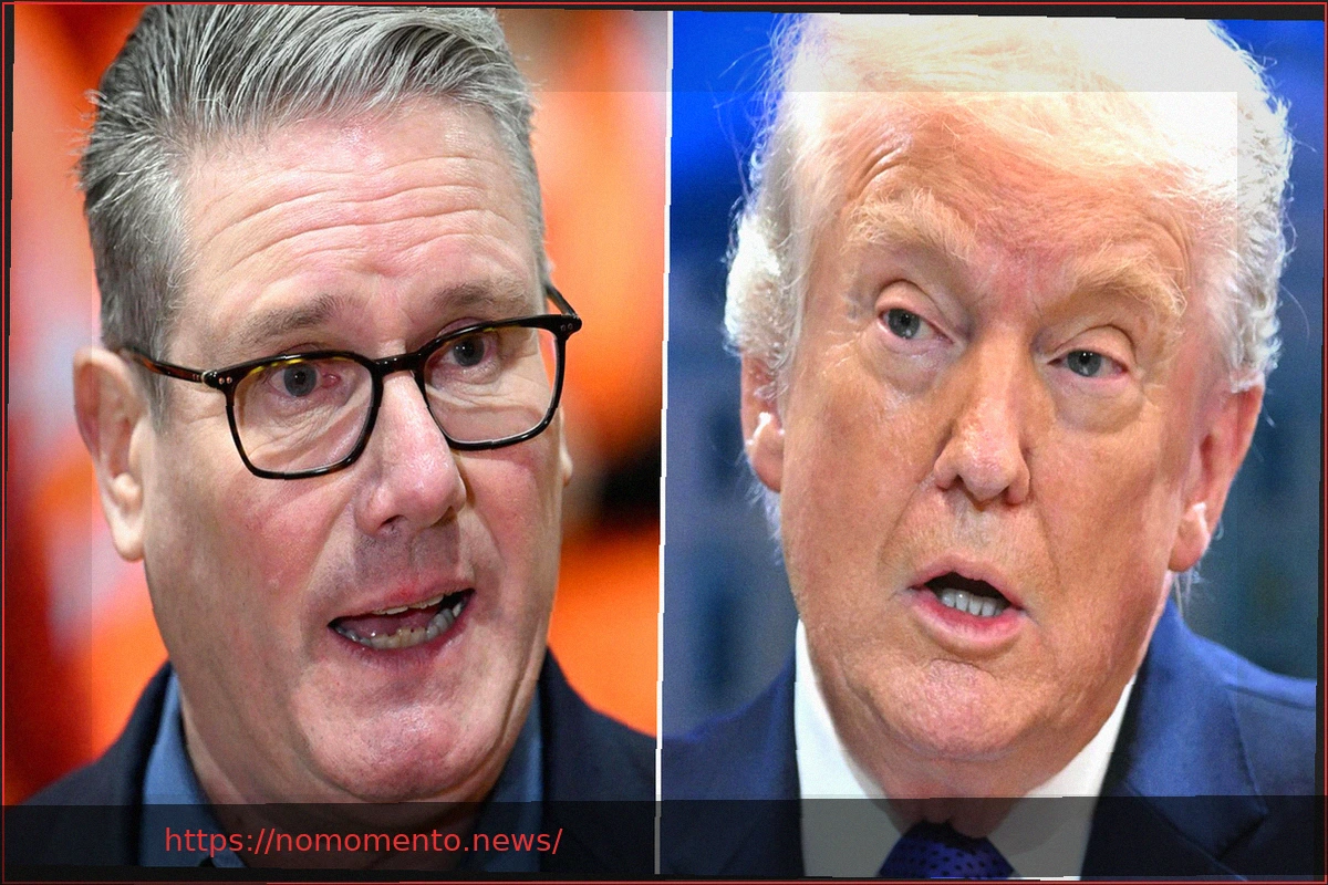 Preview Trump expressa ‘descontentamento’ com Londres e alfineta Starmer: ‘Não é Winston Churchill’