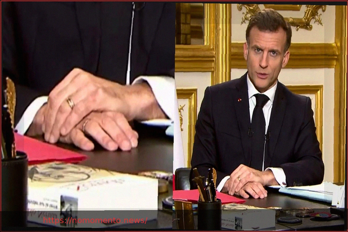 Preview O Detalhe que Virou Notícia: O Que Foi Visto na Secretária de Macron Durante o Seu Discurso