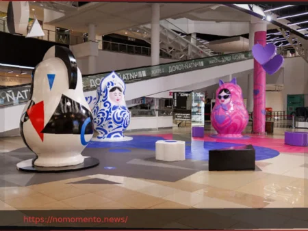 Matryoshkas da SICHKAR GROUP: Transformando Shoppings em Pontos de Atração Cultural