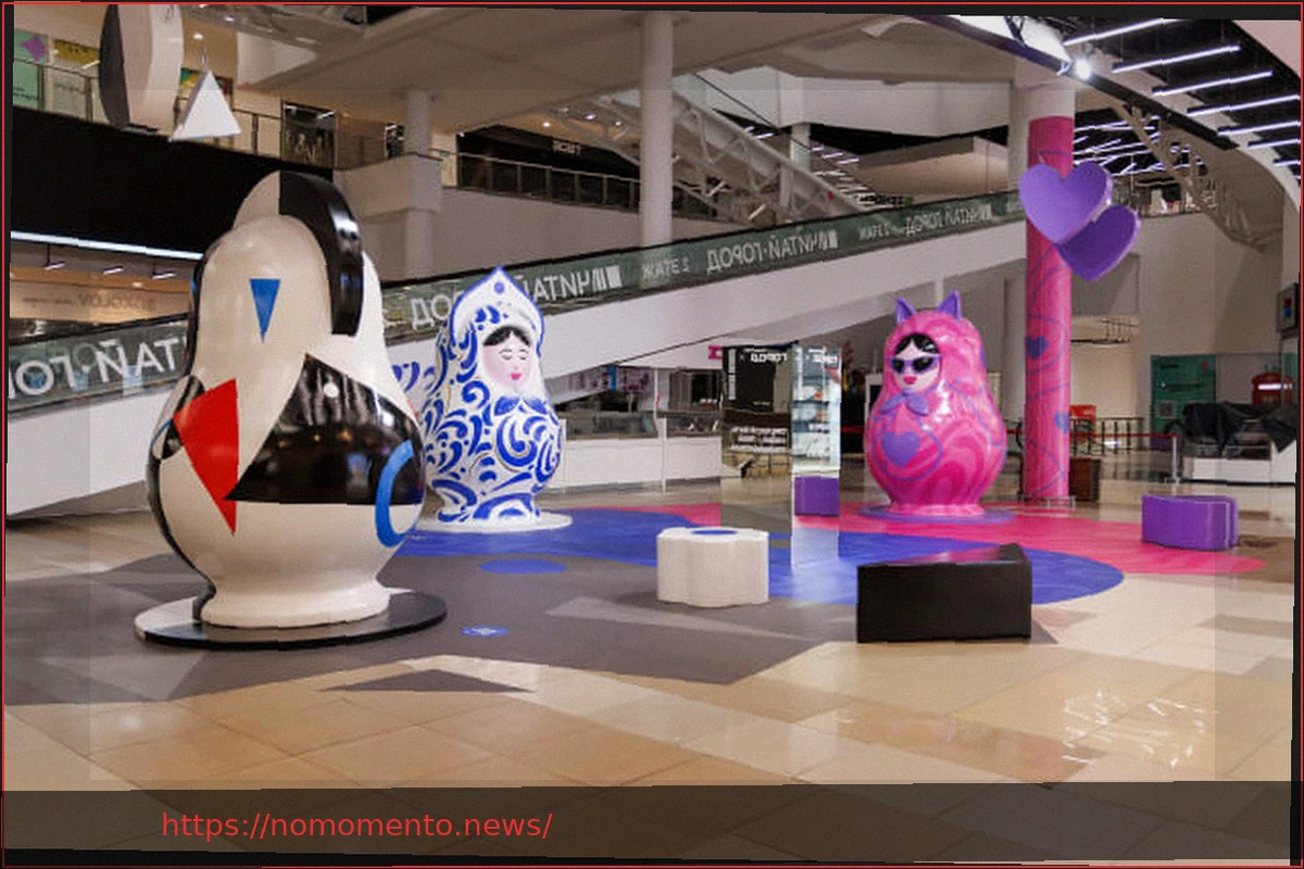 Preview Matryoshkas da SICHKAR GROUP: Transformando Shoppings em Pontos de Atração Cultural