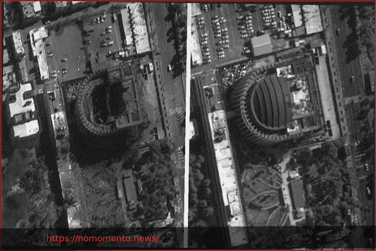 Preview Imagens de Satélite Revelam a Extensão dos Danos em Teerã e Natanz Após Conflito no Irã