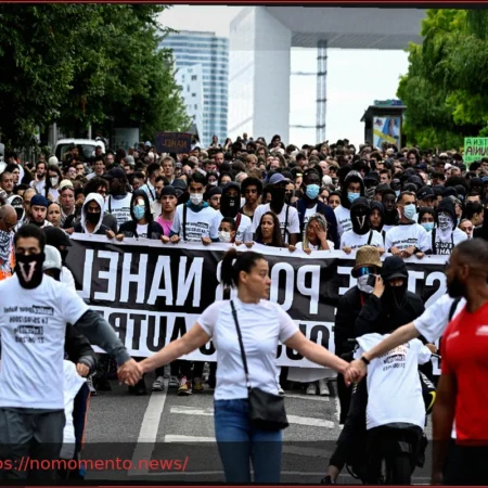 Caso Nahel: Policial envolvido será julgado por violência voluntária, qualificação de assassinato descartada