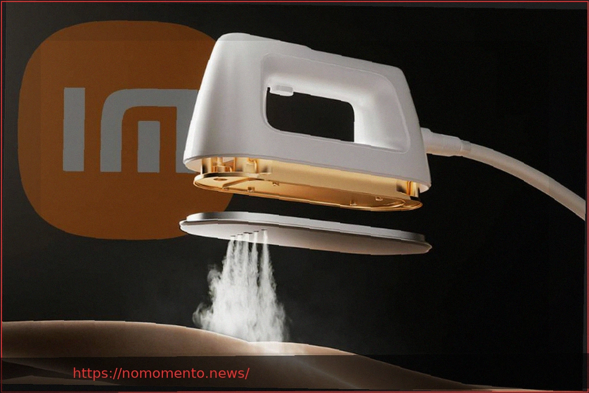 Preview A nova e inovadora prancha da Xiaomi desafia Rowenta e Philips: super acessível, para todos os tecidos e com engomar vertical