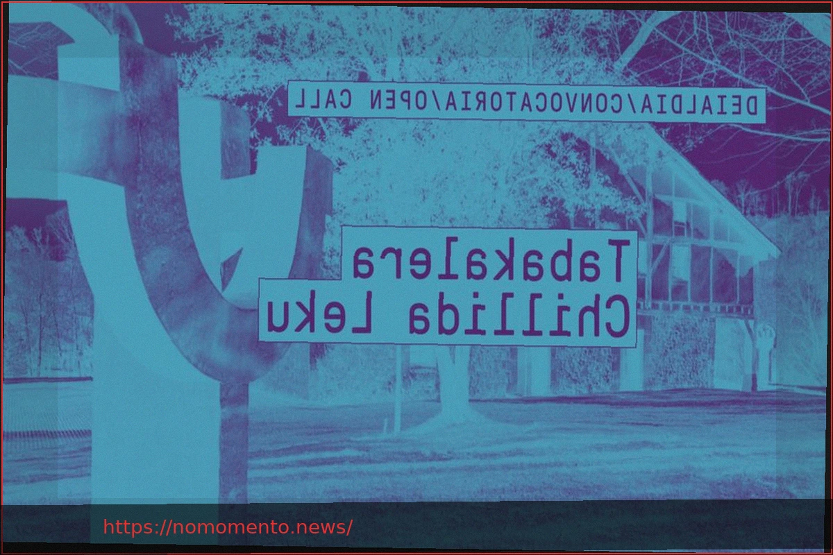 Preview Residência Artística Chillida Leku – Tabakalera: Arte e Paisagem 2026