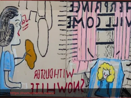 Rose Wylie, imagem antes do tema
