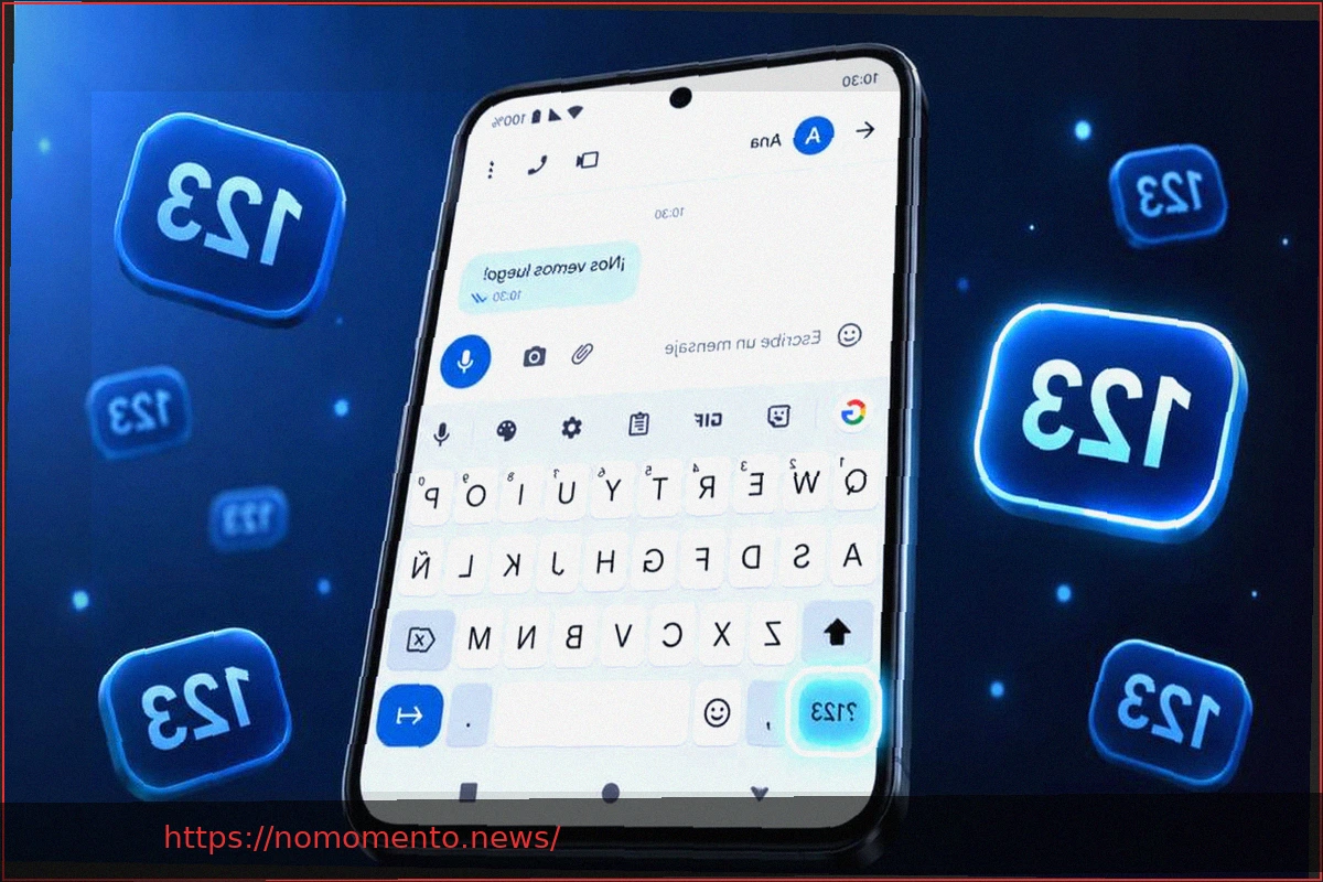 Preview Botón 123 del teclado Android: Acelera tu escritura